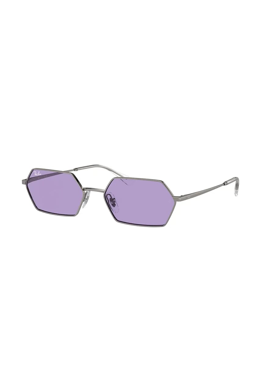 Ray-Ban ochelari de soare culoarea argintiu, 0RB3728 Ray-Ban ochelari de soare culoarea argintiu, 0RB3728