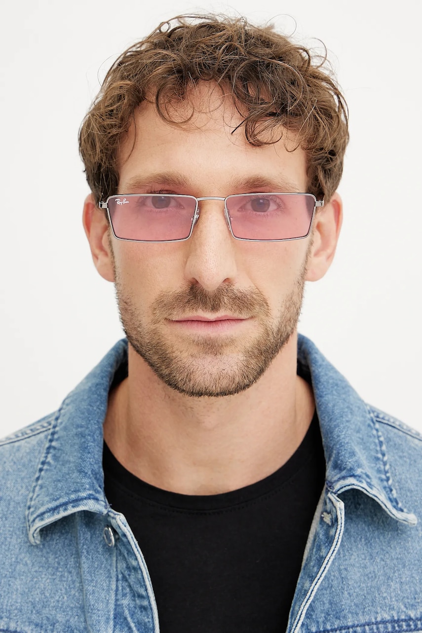 Солнцезащитные очки Ray-Ban цвет серебрянный 0RB3741 Солнцезащитные очки Ray-Ban цвет серебрянный 0RB3741