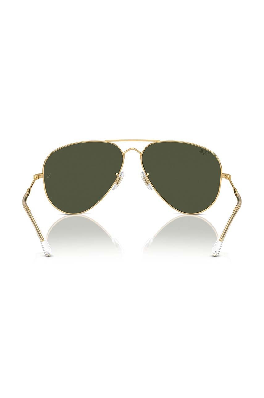 Сонцезахисні окуляри Ray-Ban колір золотий 