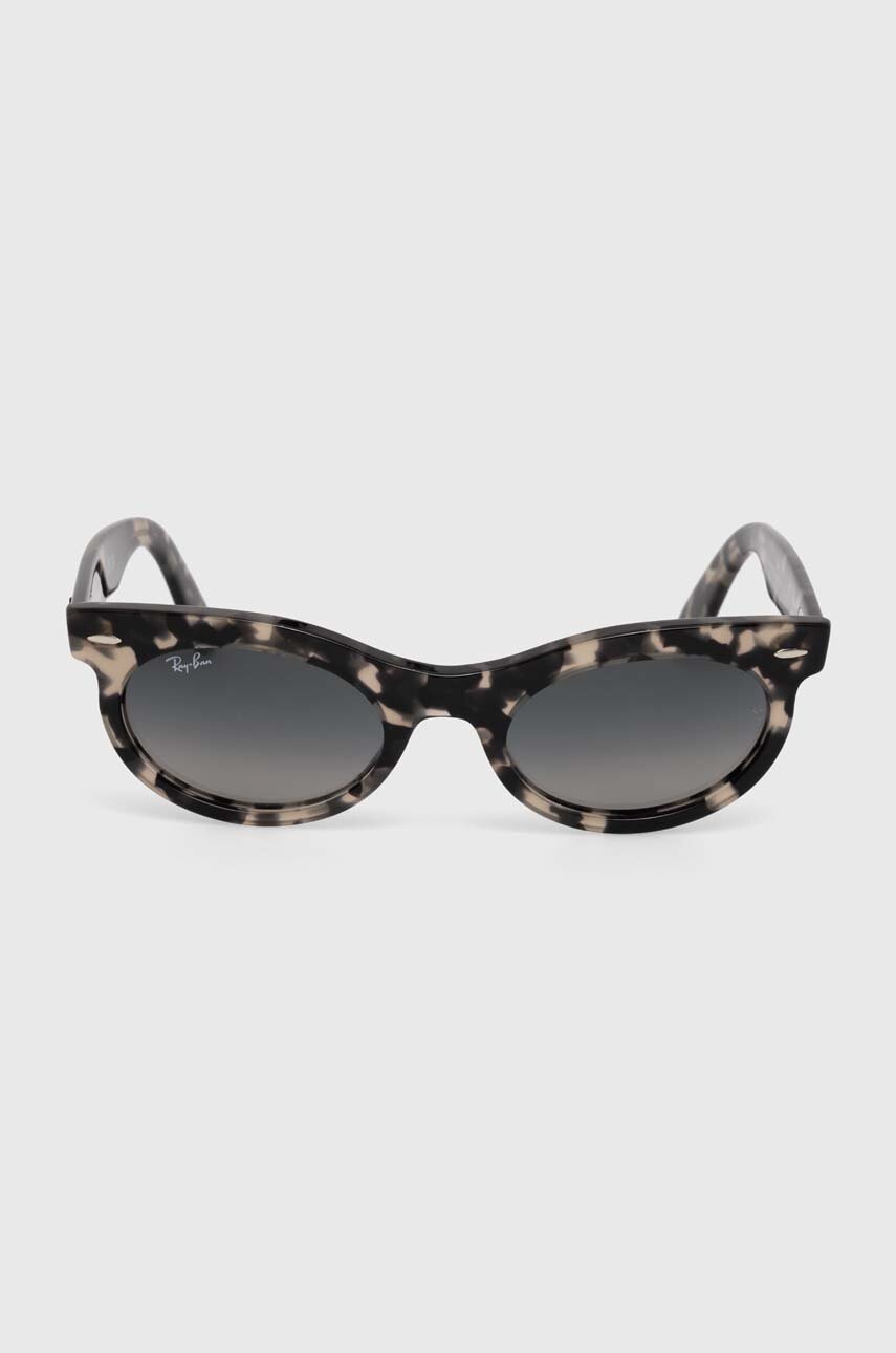 Γυαλιά ηλίου Ray-Ban χρώμα: μαύρο φωτογραφία