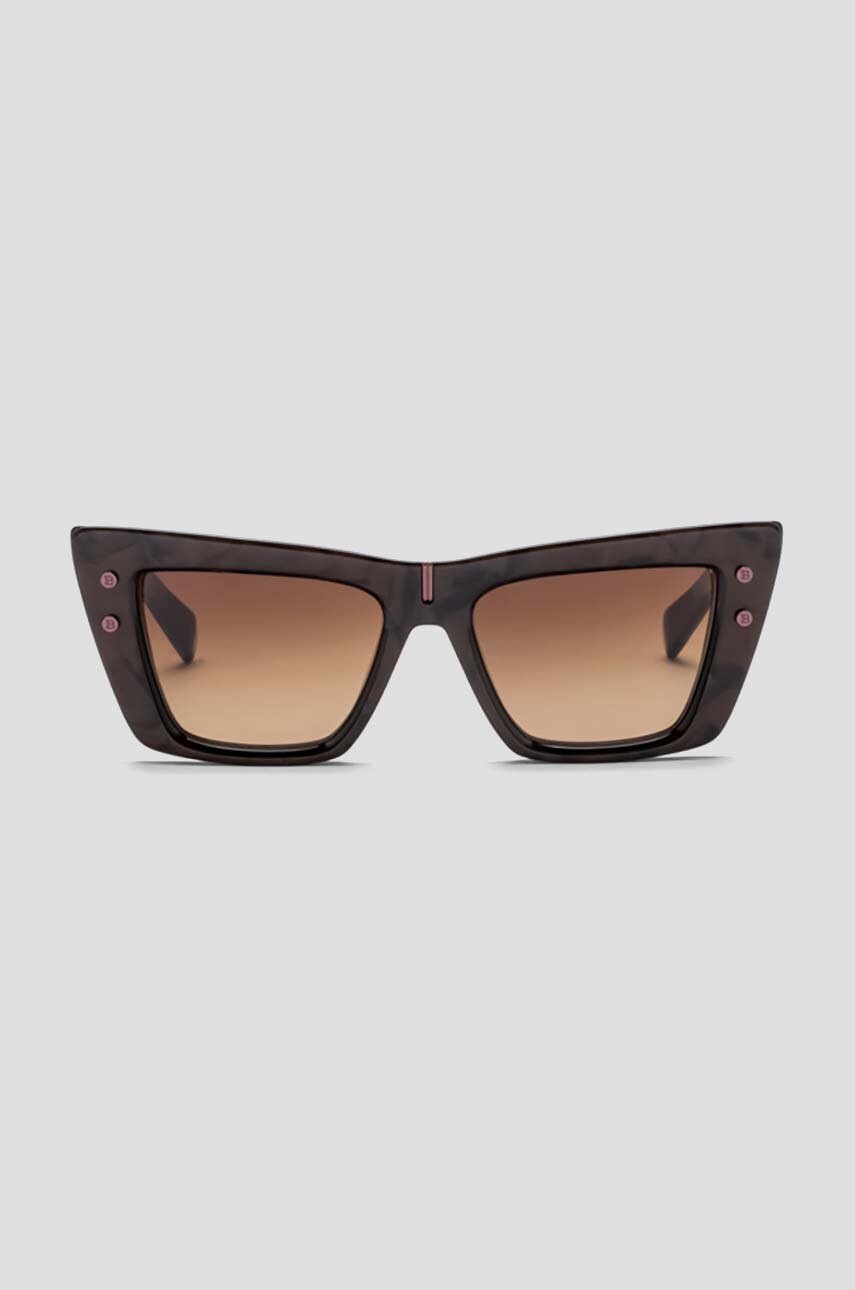 Сонцезахисні окуляри Balmain B - EYE колір коричневий BPS.156D 