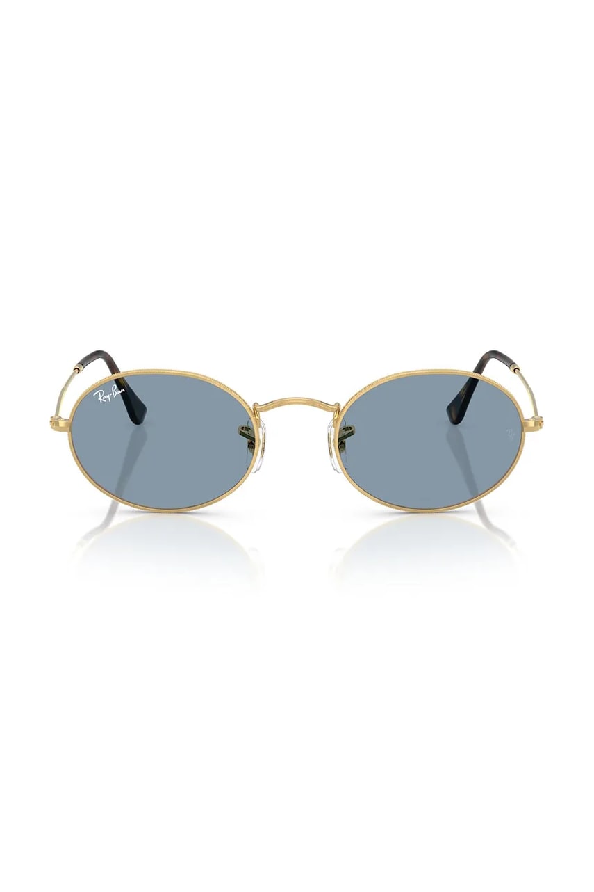 Солнцезащитные очки Ray-Ban OVAL цвет чёрный 0RB3547 Солнцезащитные очки Ray-Ban OVAL цвет чёрный 0RB3547