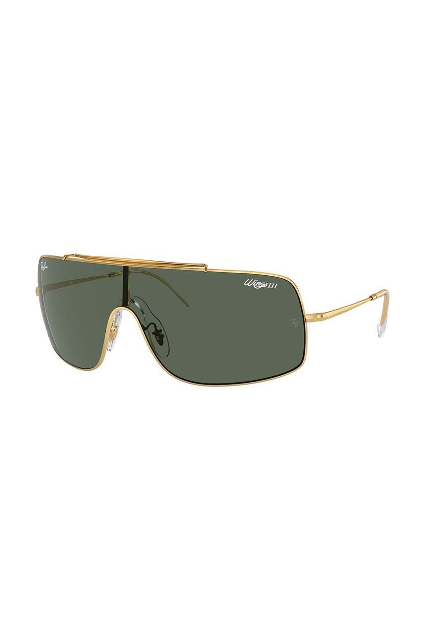 Slnečné okuliare Ray-Ban WINGS III zlatá farba, 0RB3897