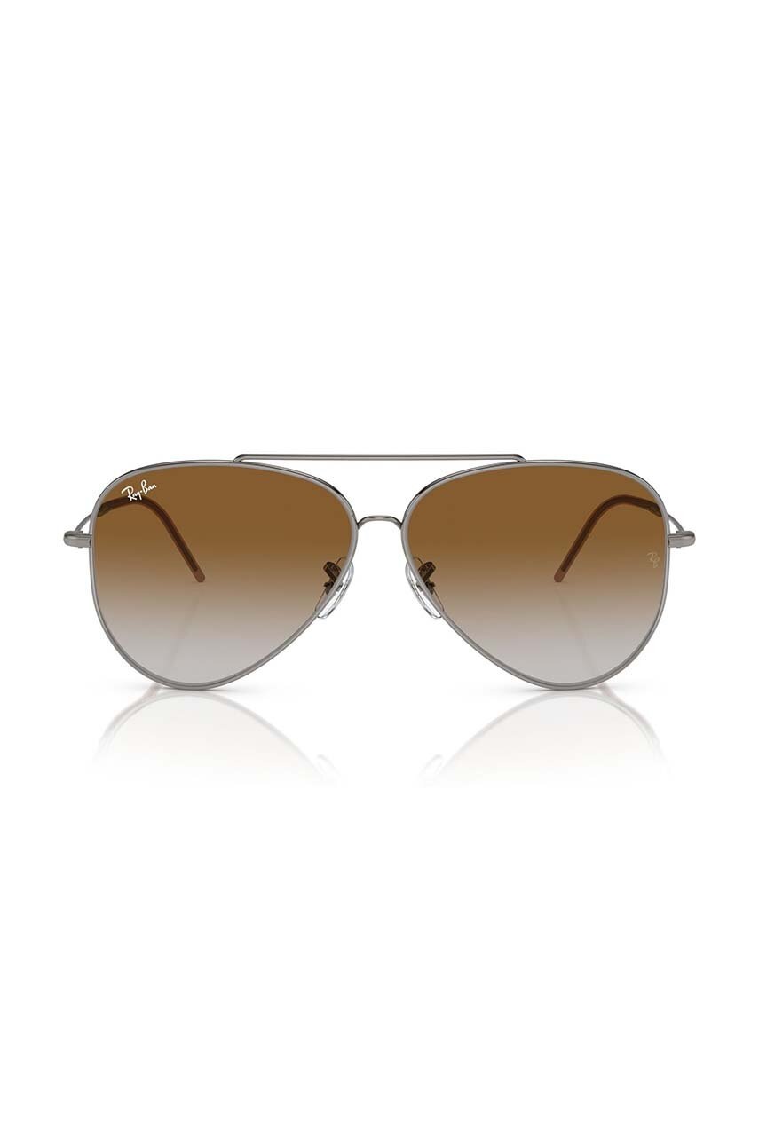 Γυαλιά ηλίου Ray-Ban AVIATOR REVERSE χρώμα: ασημί, 0RBR0101S φωτογραφία