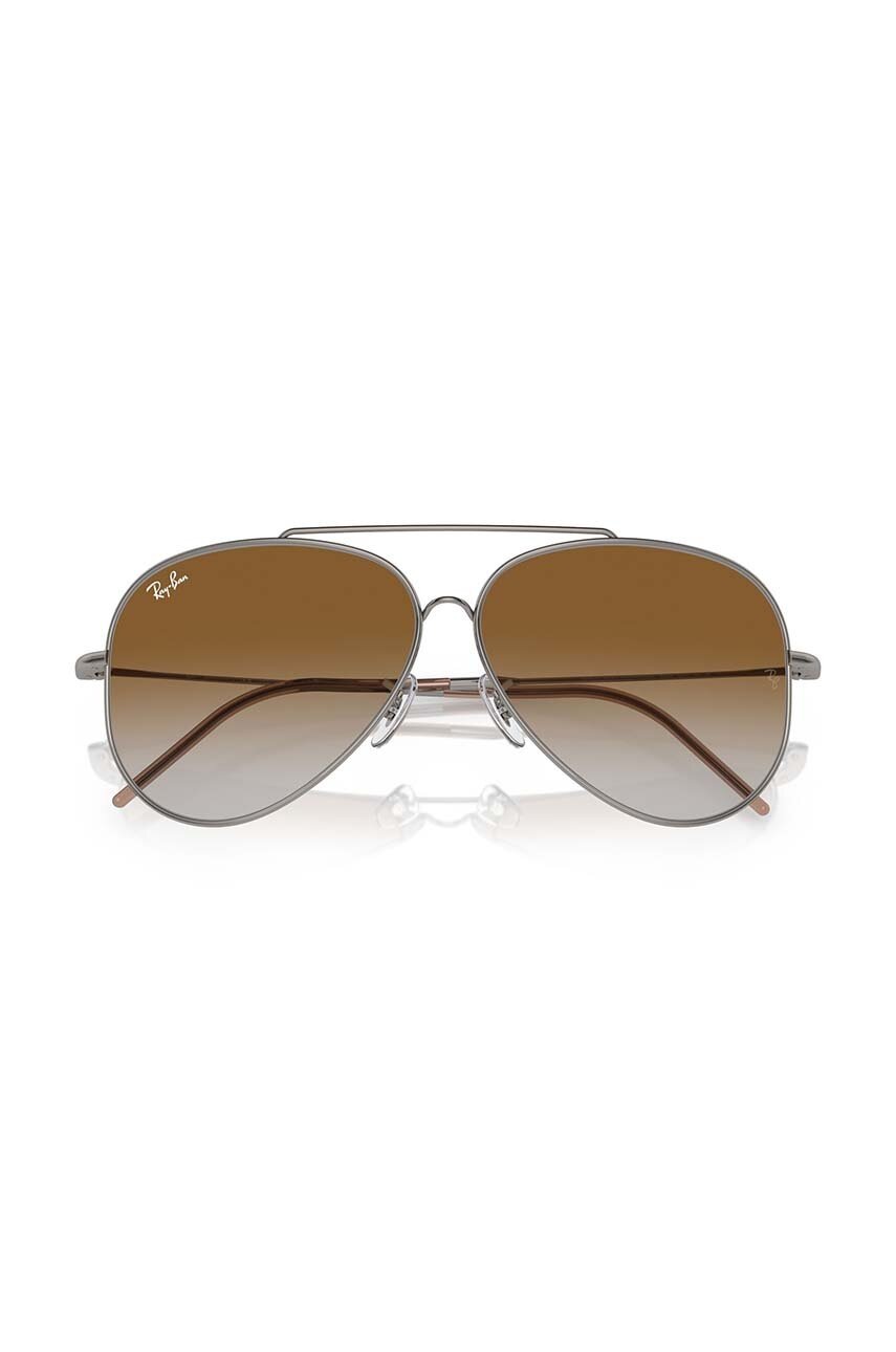 Γυαλιά ηλίου Ray-Ban AVIATOR REVERSE χρώμα: ασημί, 0RBR0101S φωτογραφία