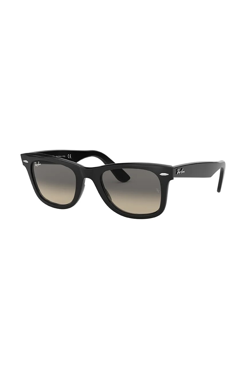 Ray-Ban ochelari de soare WAYFARER culoarea negru, 0RB2140