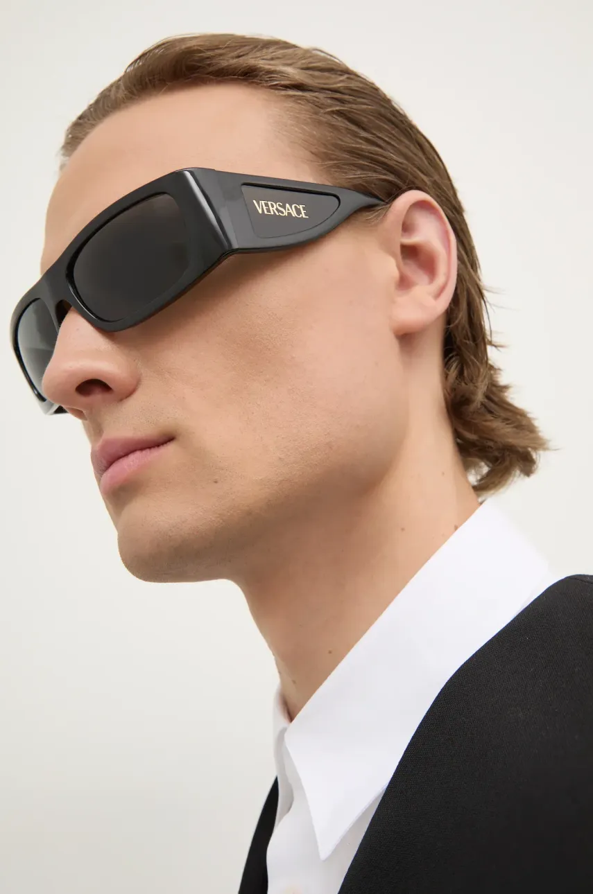 Солнцезащитные очки Versace цвет чёрный 0VE4482 Солнцезащитные очки Versace цвет чёрный 0VE4482