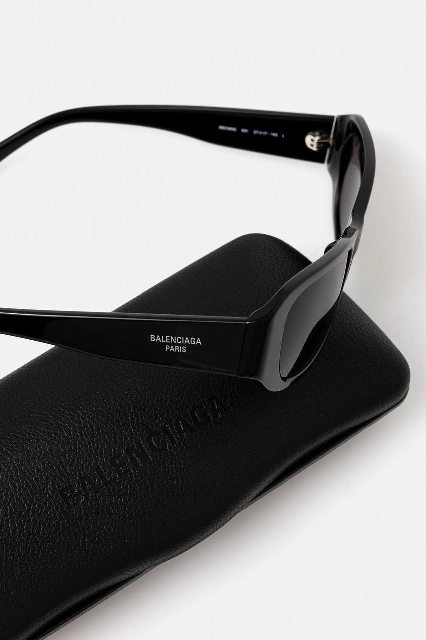 Γυαλιά ηλίου Balenciaga χρώμα: μαύρο, BB0365S φωτογραφία
