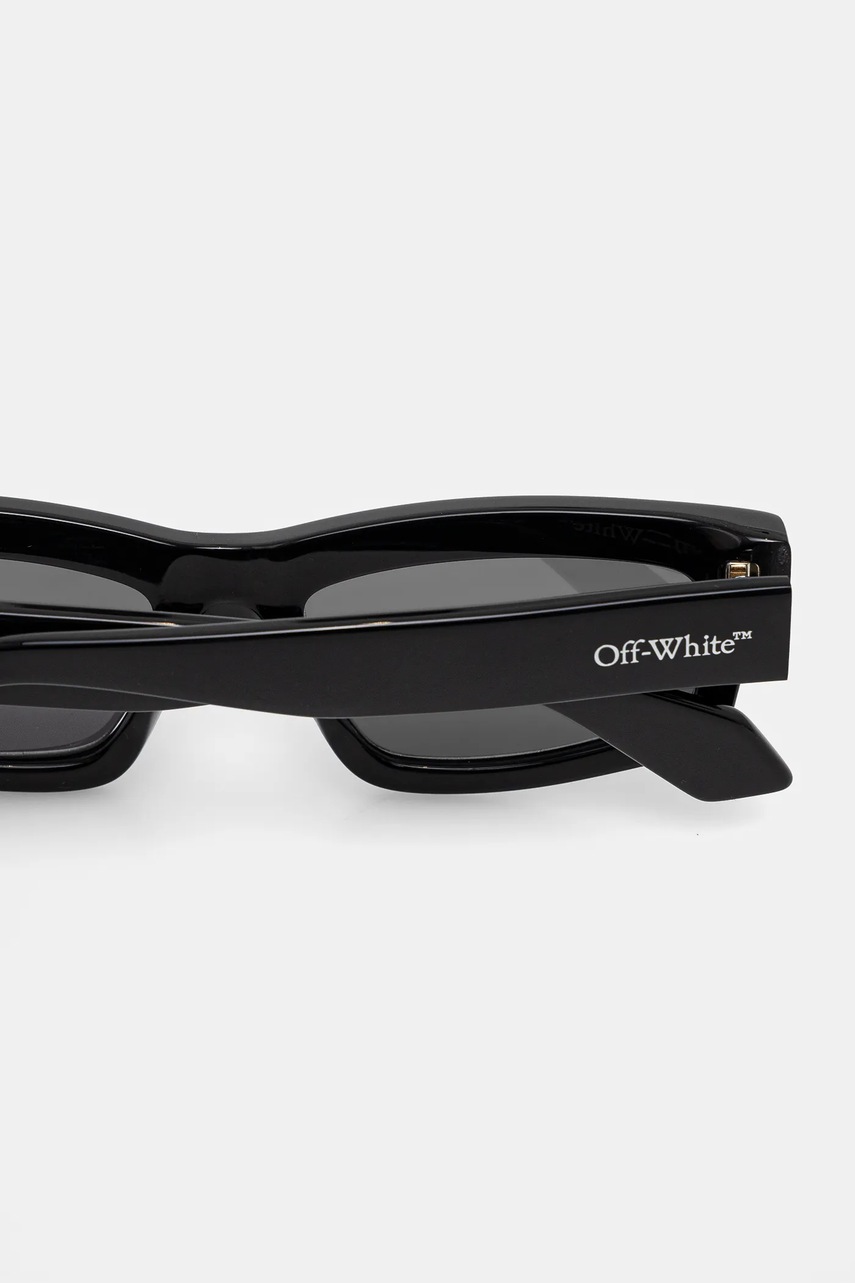 Γυαλιά ηλίου Off-White χρώμα: μαύρο, OERI135_541007 φωτογραφία