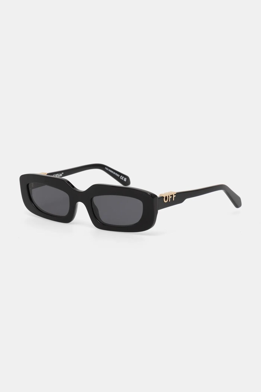 Off-White ochelari de soare culoarea negru, OERI13C_521007
