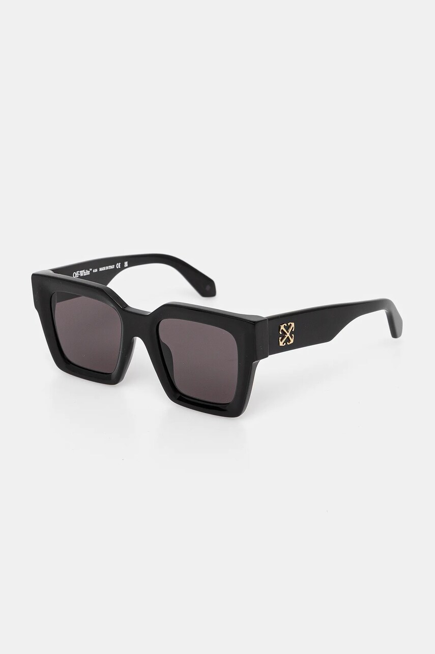 Off-White ochelari de soare culoarea negru, OERI13I_501007