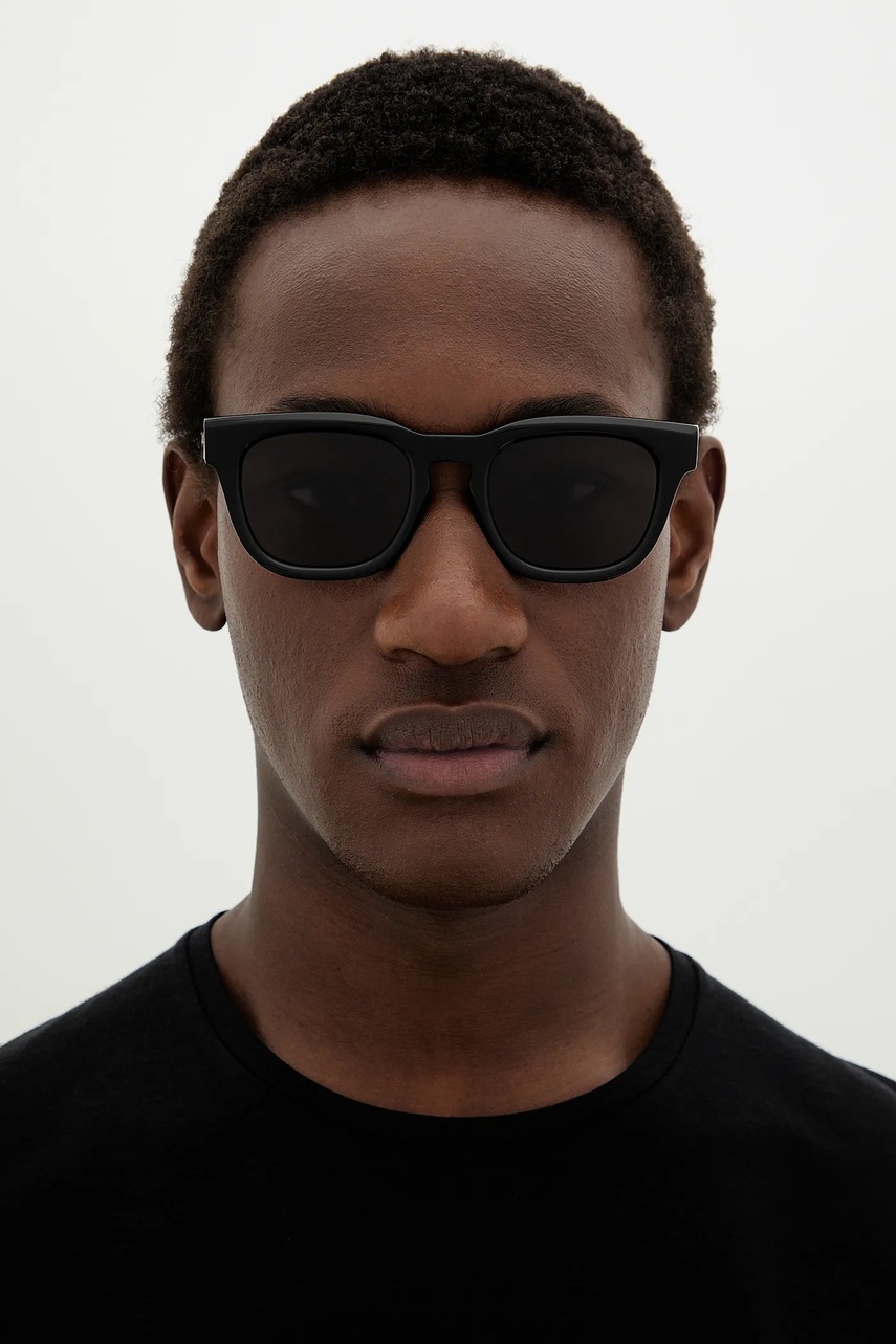 Γυαλιά ηλίου Palm Angels χρώμα: μαύρο, PERI090_501007 φωτογραφία