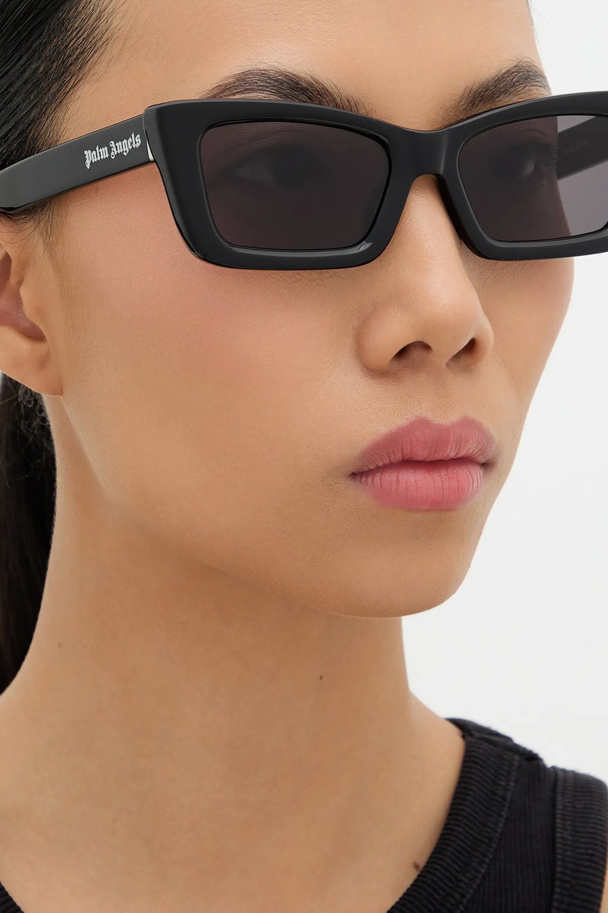 Γυαλιά ηλίου Palm Angels χρώμα: μαύρο, PERI092_531007 φωτογραφία