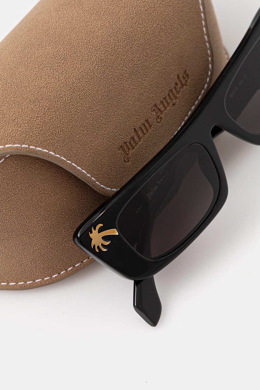 Γυαλιά Palm Angels χρώμα: μαύρο, PERI093_501007 φωτογραφία