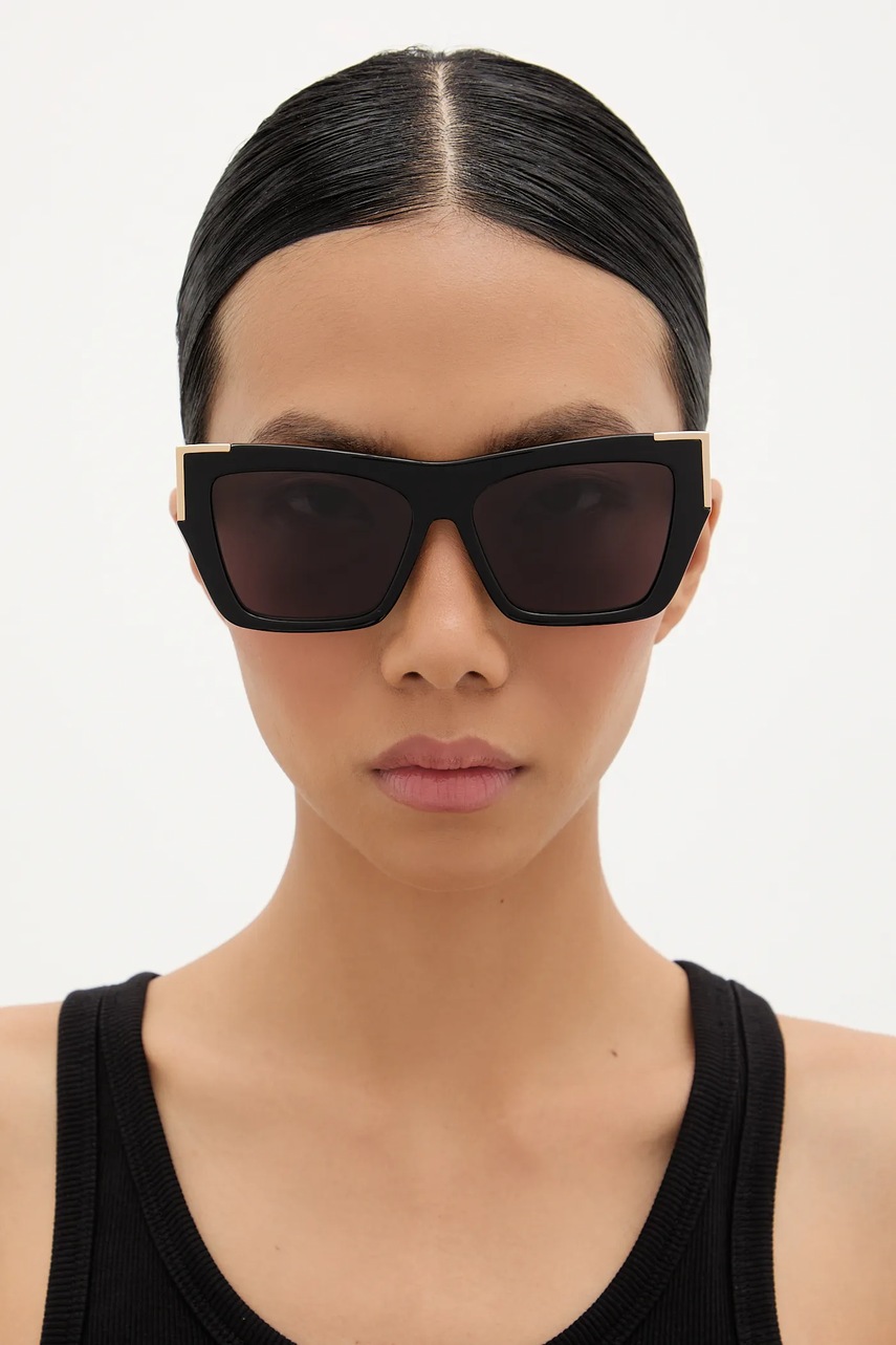 Γυαλιά ηλίου Palm Angels χρώμα: μαύρο, PERI099_551007 φωτογραφία