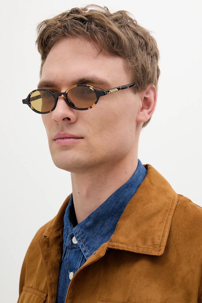 Очки Bottega Veneta цвет оранжевый BV1388S