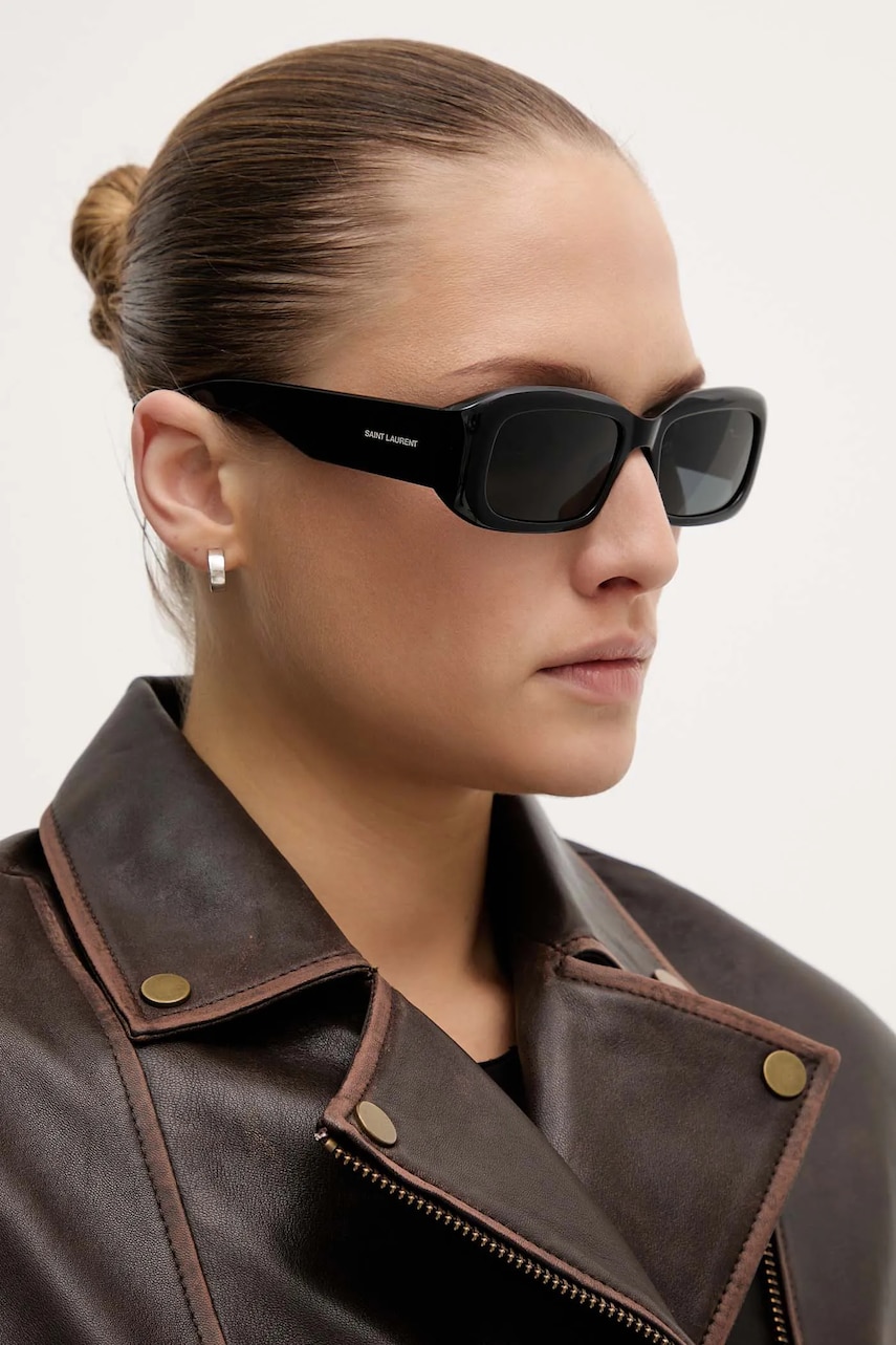 Очки Saint Laurent цвет чёрный SL 809 Очки Saint Laurent цвет чёрный SL 809
