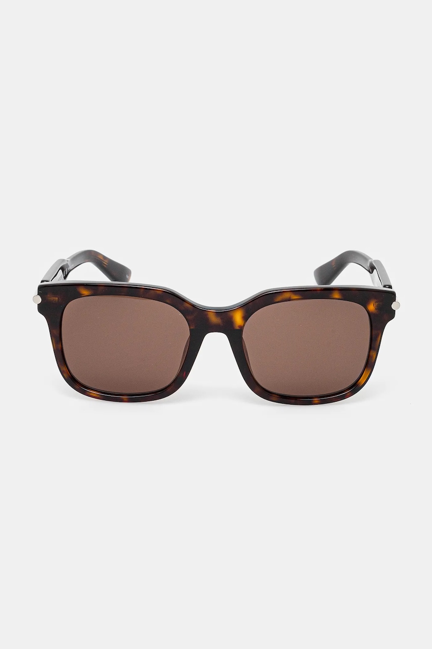 Очки Alexander McQueen цвет оранжевый AM0496SA Очки Alexander McQueen цвет оранжевый AM0496SA
