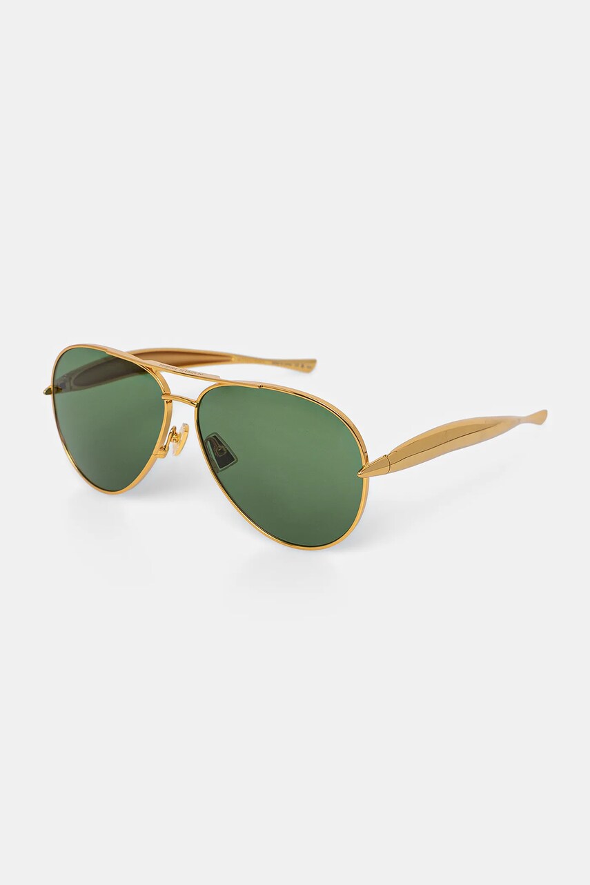 Bottega Veneta ochelari culoarea auriu, BV1305S