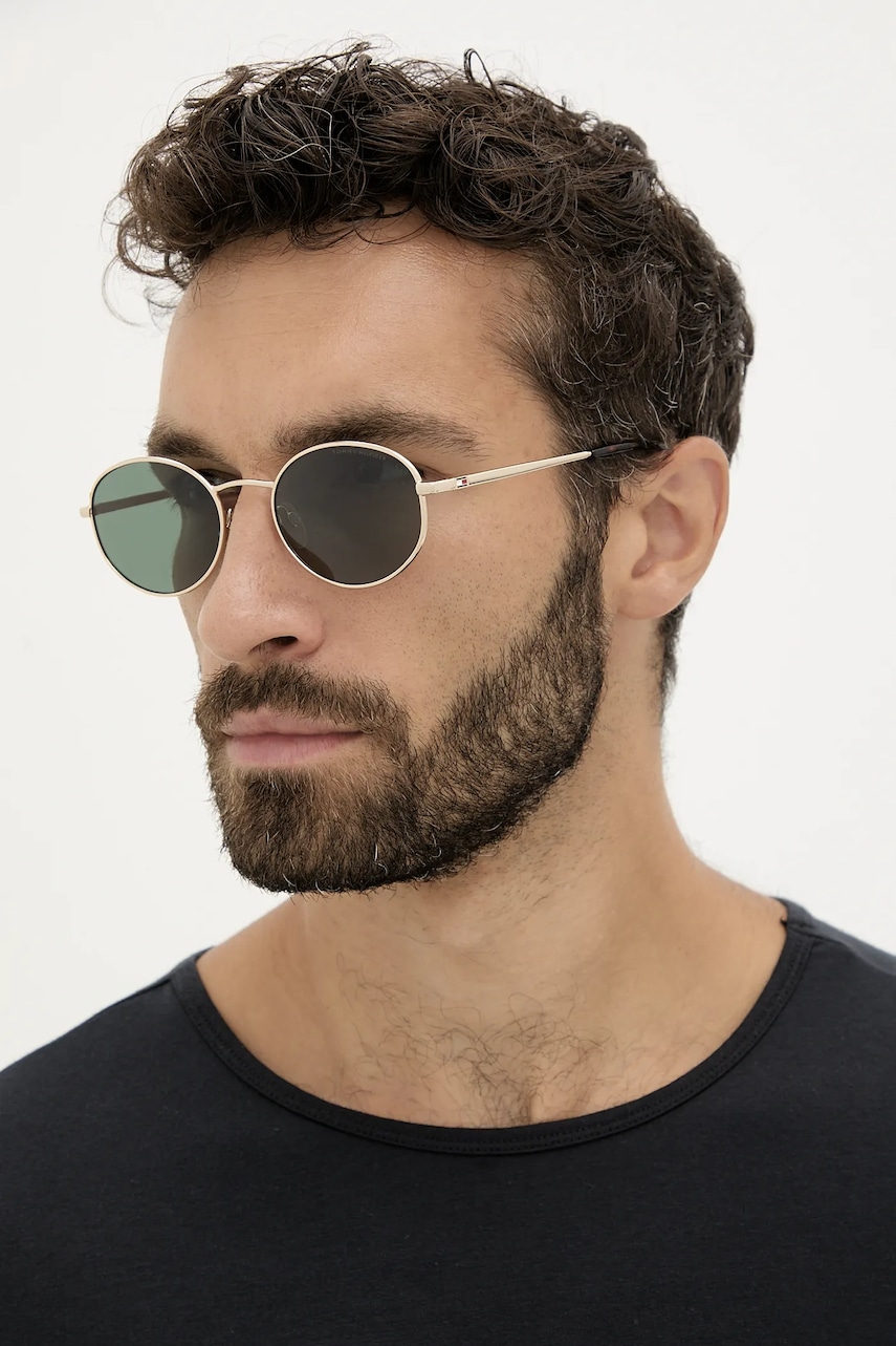 Очки Tommy Hilfiger цвет зелёный TH 2219/S Очки Tommy Hilfiger цвет зелёный TH 2219/S