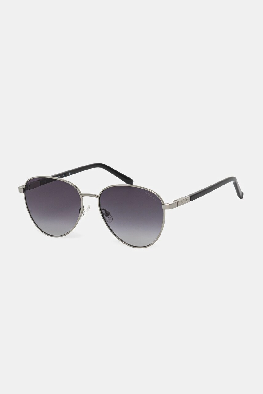 Levně Sluneční brýle Guess stříbrná barva, GU3041_5310B