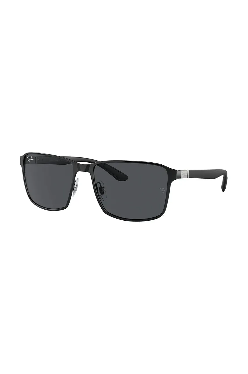 Ray-Ban ochelari de soare culoarea negru, 0RB3721