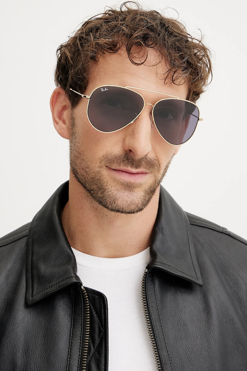 Солнцезащитные очки Ray-Ban цвет фиолетовый 0RBR0101S Солнцезащитные очки Ray-Ban цвет фиолетовый 0RBR0101S