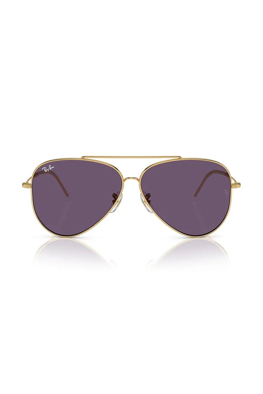 Сонцезахисні окуляри Ray-Ban колір фіолетовий 0RBR0101S 