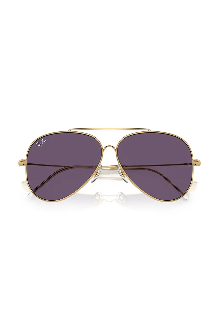 Сонцезахисні окуляри Ray-Ban колір фіолетовий 0RBR0101S 