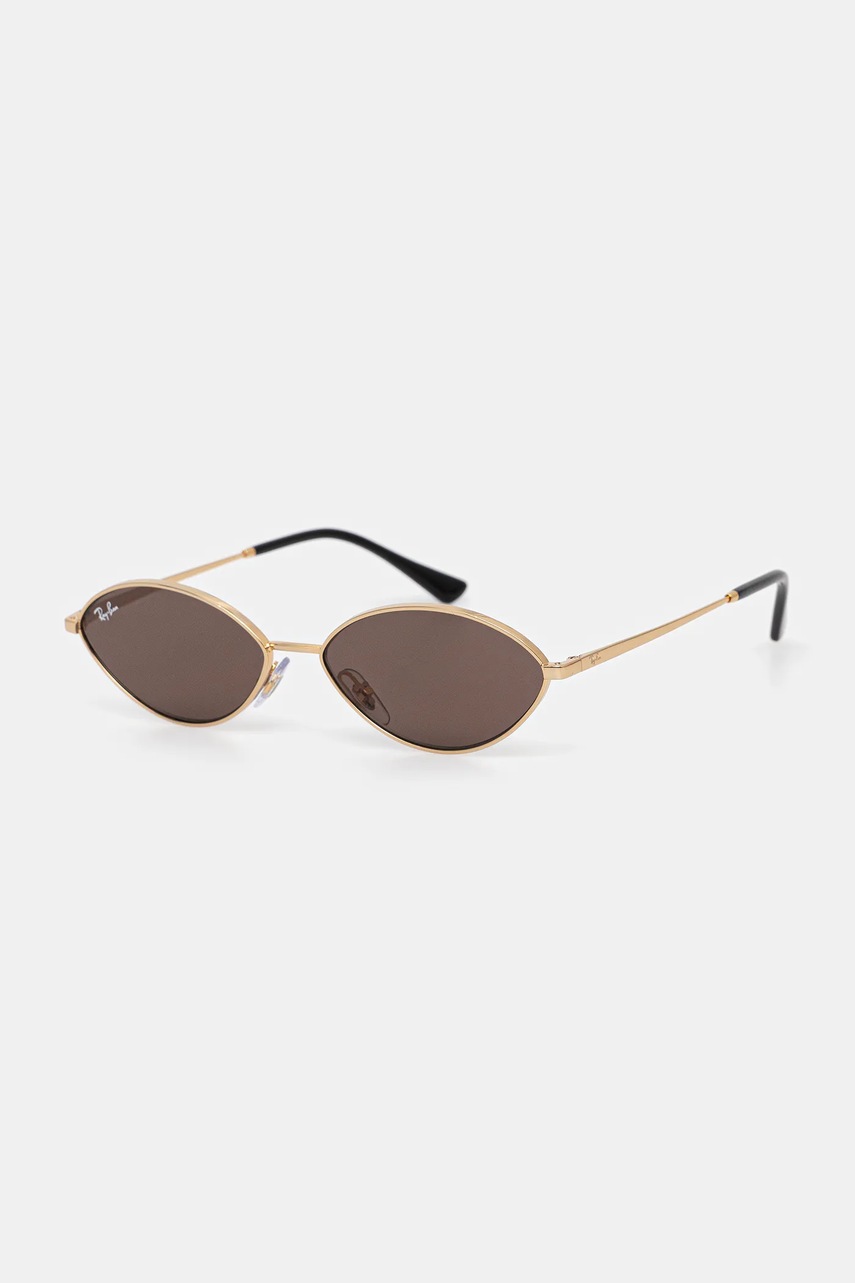 Levně Sluneční brýle Ray-Ban zlatá barva, 0RB3757