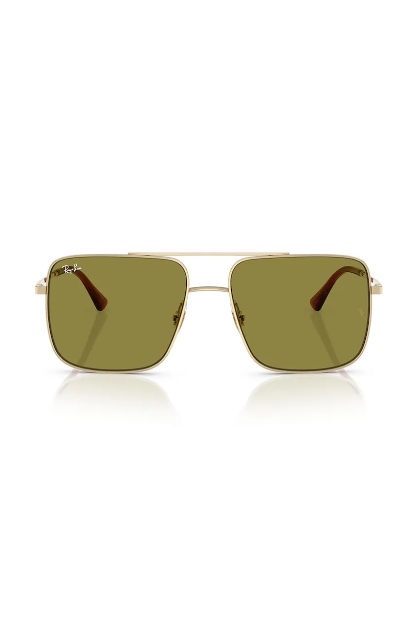 Солнцезащитные очки Ray-Ban цвет золотой 0RB3758 Солнцезащитные очки Ray-Ban цвет золотой 0RB3758