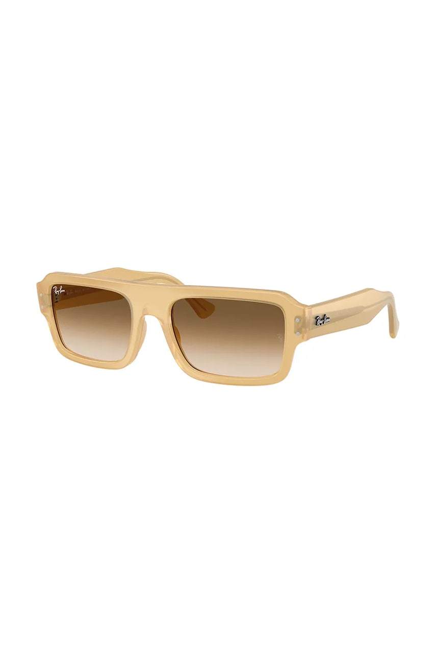 Ray-Ban ochelari de soare culoarea bej, 0RB4454 - 0 | YEO
