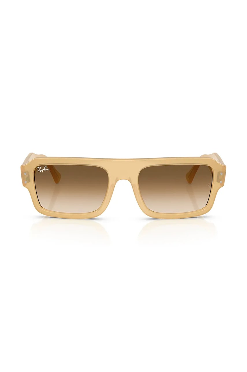 Солнцезащитные очки Ray-Ban цвет бежевый 0RB4454 Солнцезащитные очки Ray-Ban цвет бежевый 0RB4454