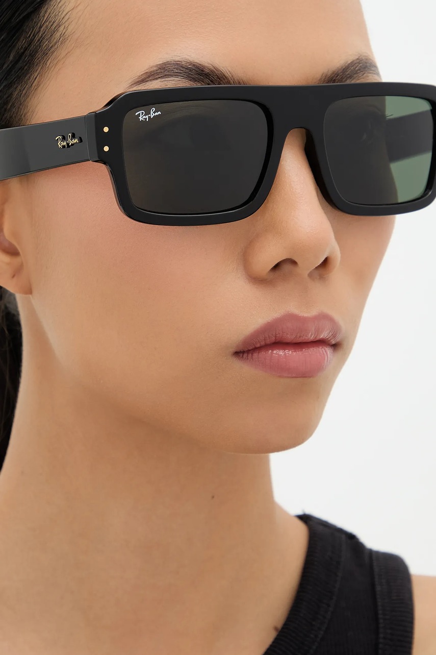 Γυαλιά ηλίου Ray-Ban χρώμα: μαύρο, 0RB4454 φωτογραφία