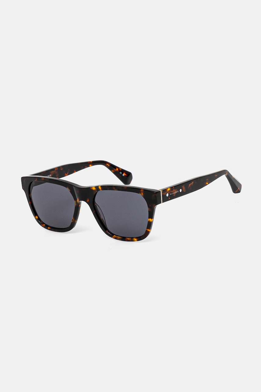 AllSaints ochelari de soare Milo culoarea maro, ALS5021