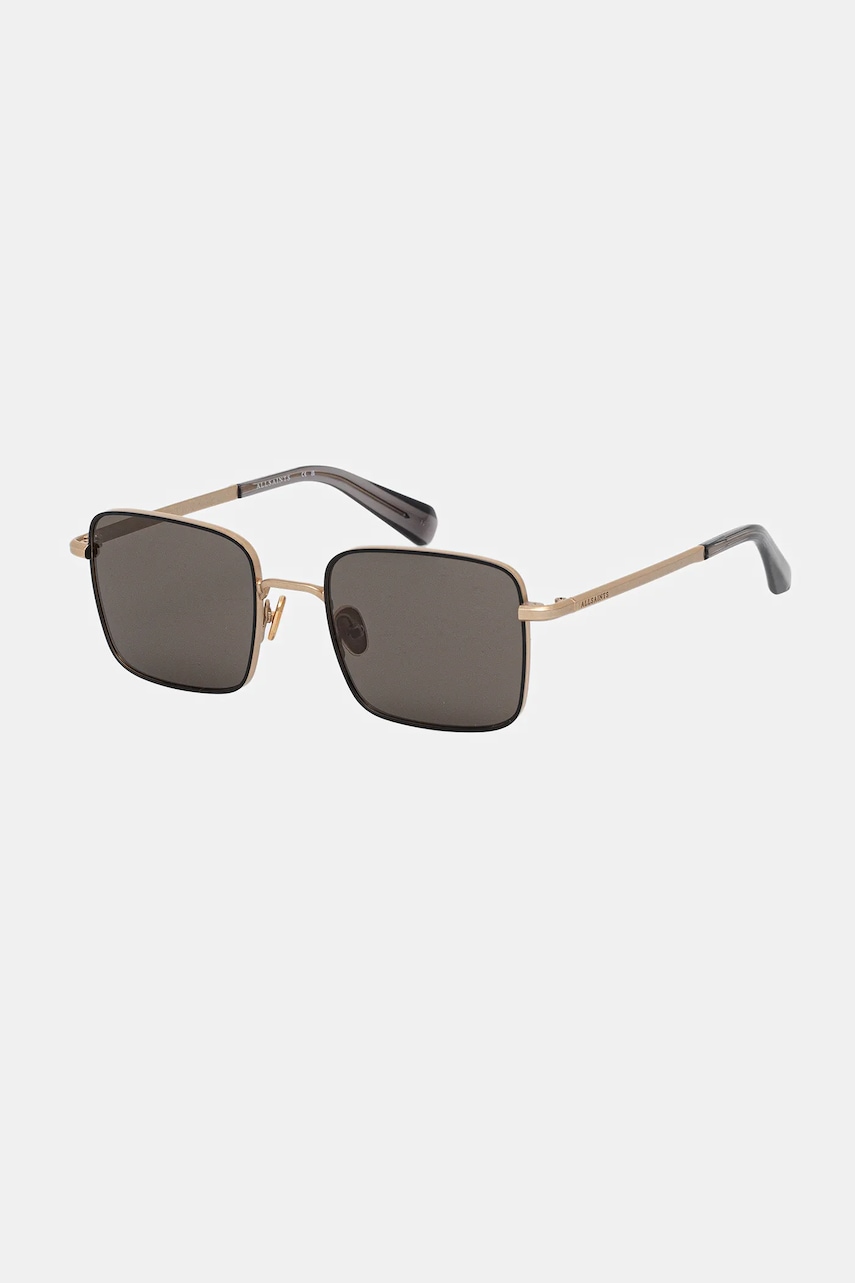 AllSaints ochelari de soare Aron culoarea auriu, ALS7010