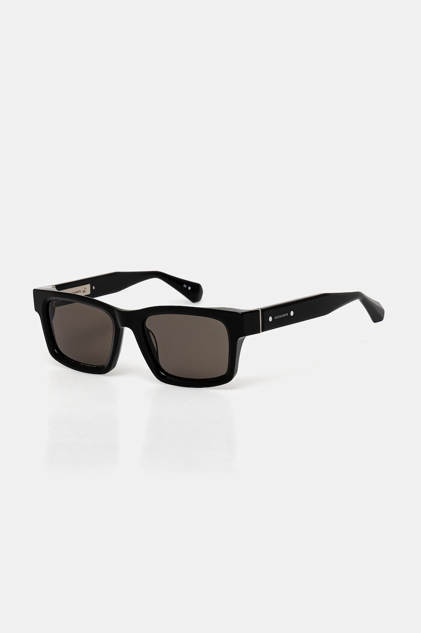 AllSaints ochelari de soare Aden culoarea negru, ALS5015