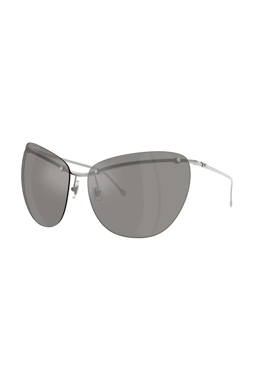 Diesel ochelari de soare culoarea gri, 0DL1007
