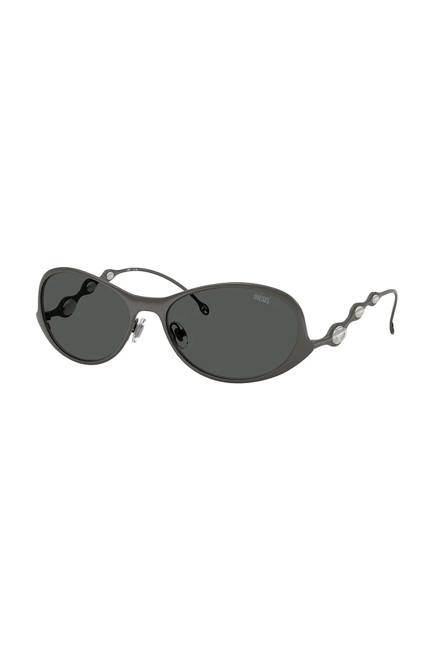 Diesel ochelari de soare culoarea gri, 0DL1014