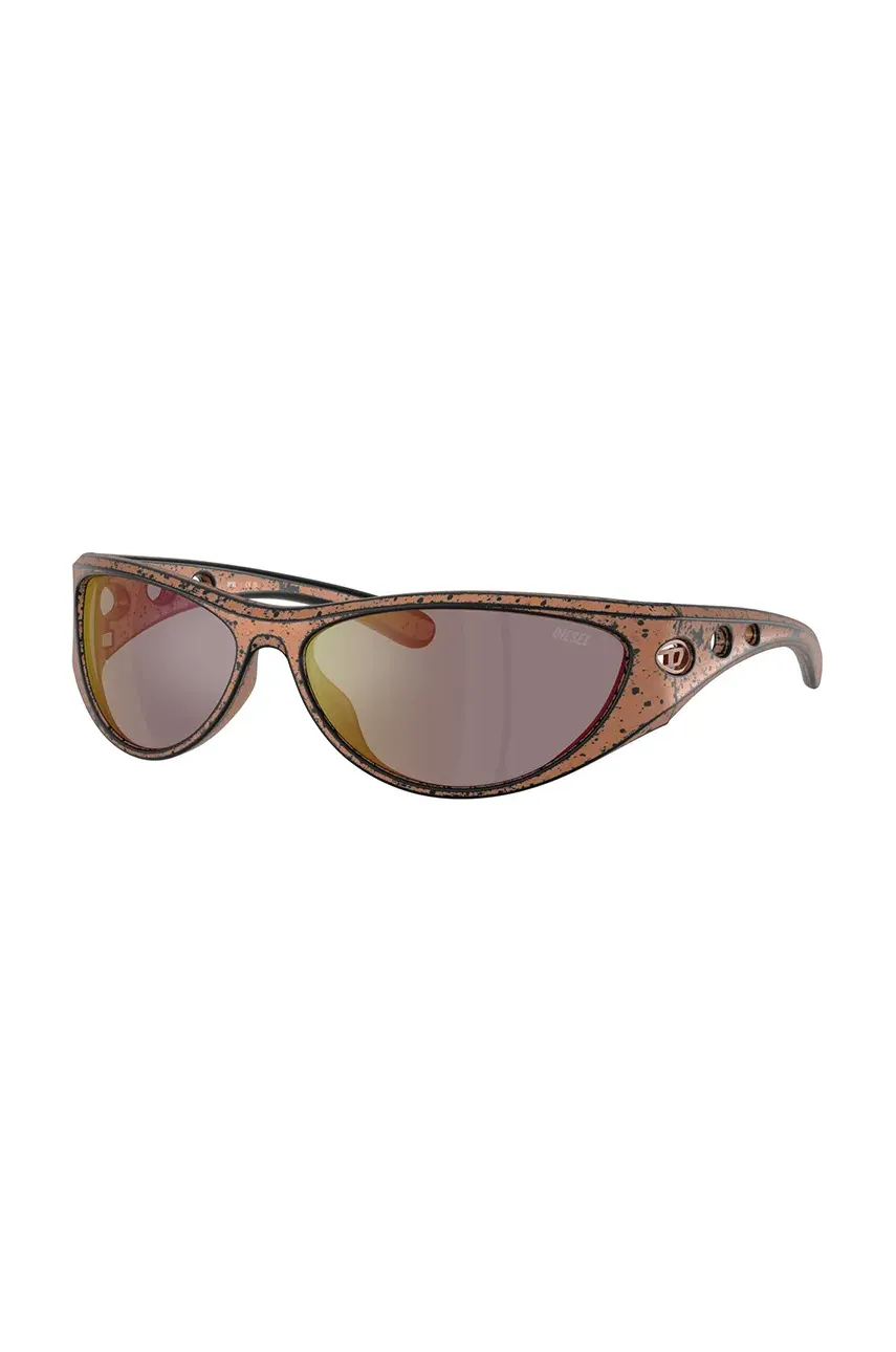 Diesel ochelari de soare culoarea maro, 0DL3004U