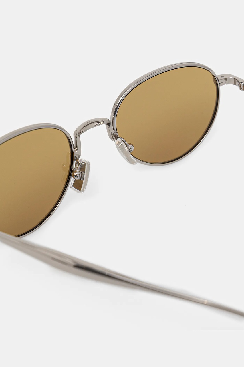 Γυαλιά ηλίου Bottega Veneta χρώμα: ασημί, BV1396S φωτογραφία