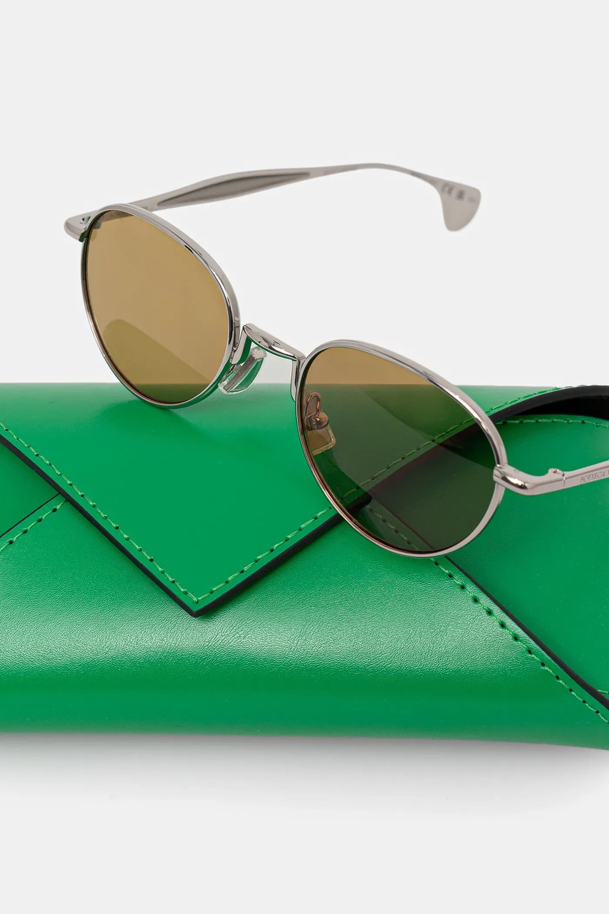 Γυαλιά ηλίου Bottega Veneta χρώμα: ασημί, BV1396S φωτογραφία