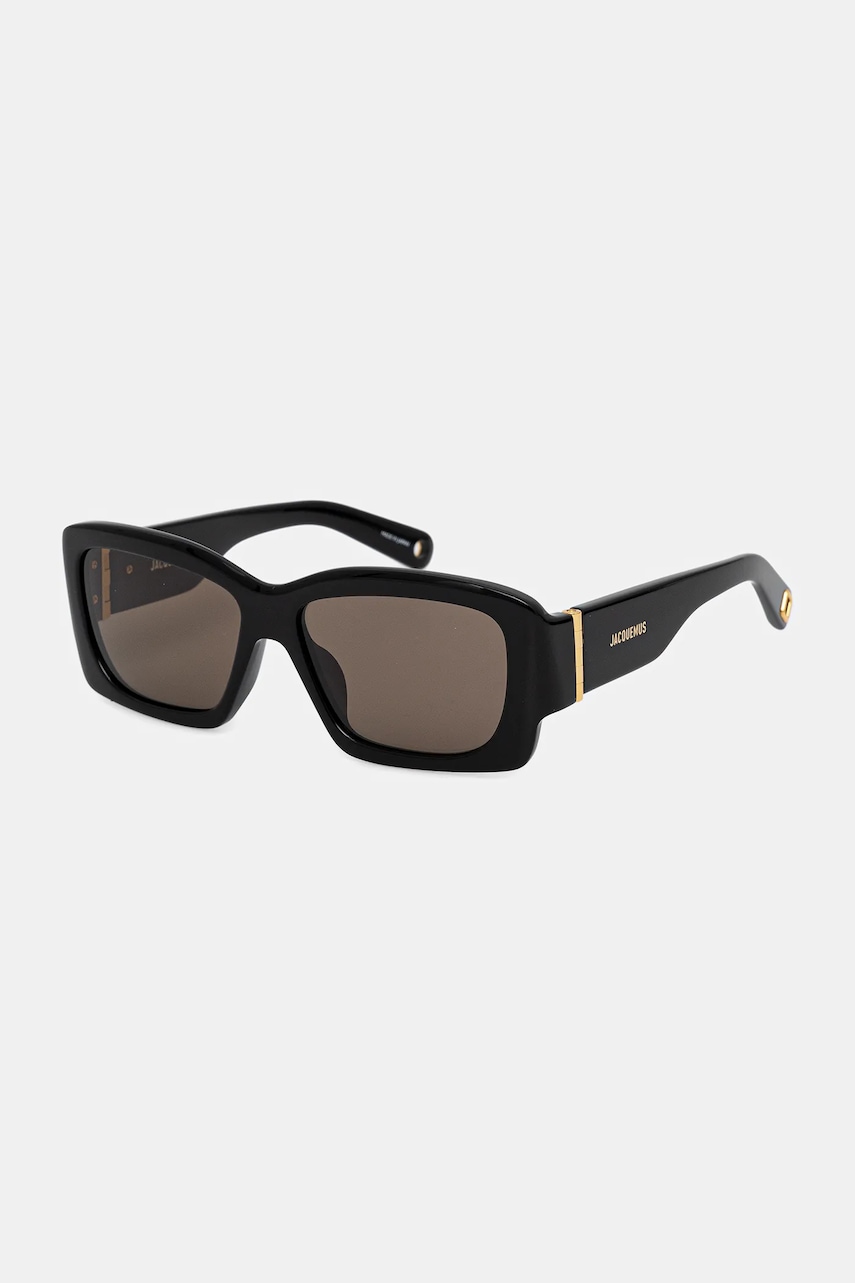 Jacquemus ochelari de soare CROISIERE culoarea negru, JAC60C1SUN