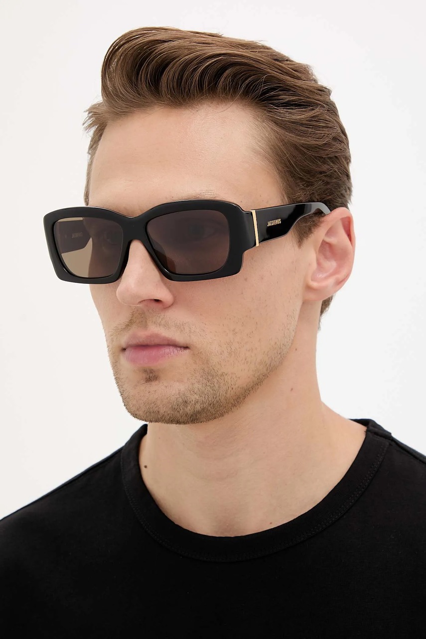 Солнцезащитные очки Jacquemus CROISIERE цвет чёрный JAC60C1SUN