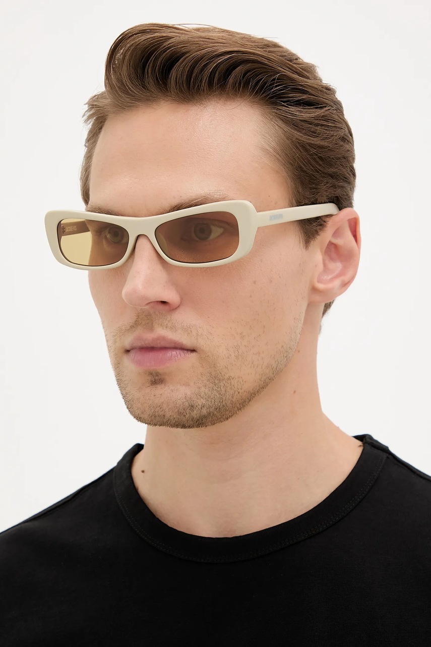 Солнцезащитные очки Jacquemus CAPRI цвет бежевый JAC55C7SUN