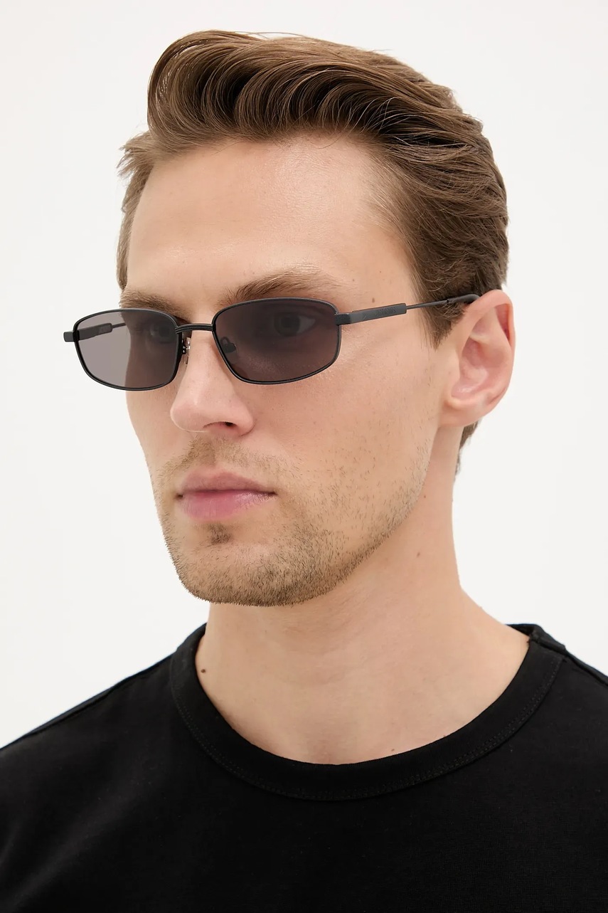 Солнцезащитные очки Jacquemus SERA цвет чёрный JAC121C3SUN