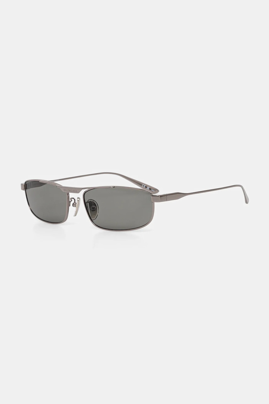 Balenciaga ochelari de soare culoarea argintiu, BB0451S