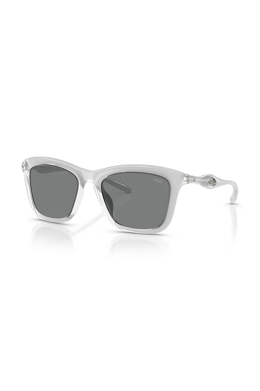 Diesel ochelari de soare culoarea gri, 0DL3008U