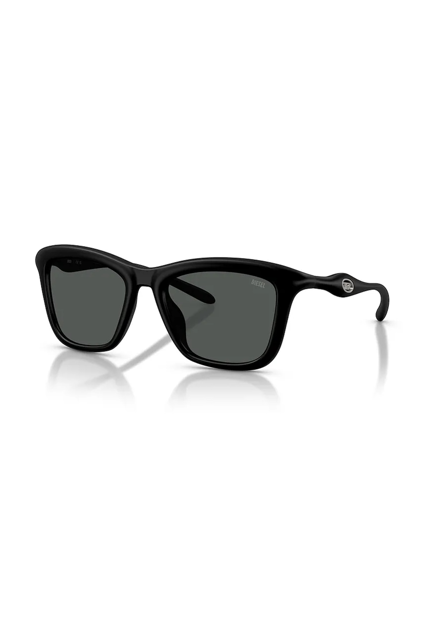 Diesel ochelari de soare culoarea negru, 0DL3008U
