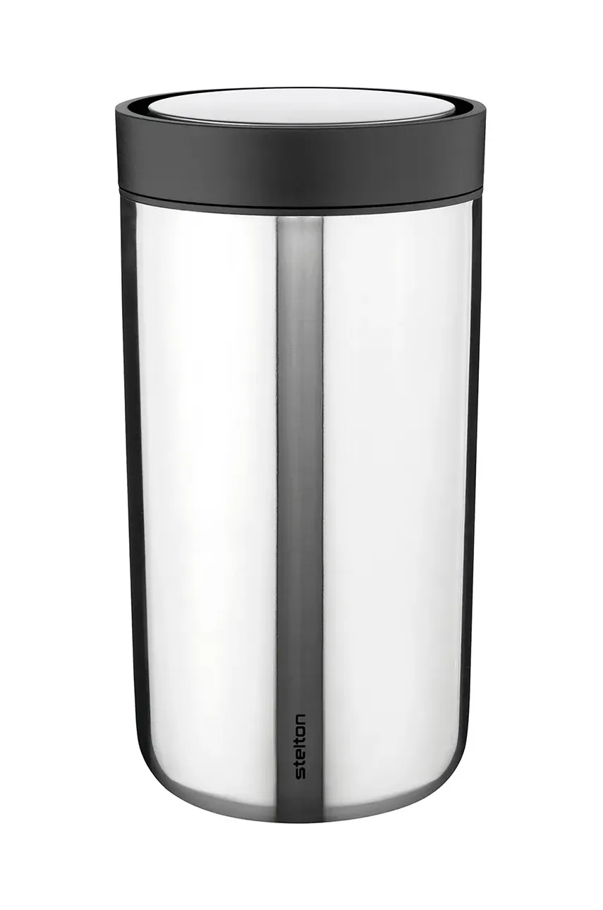 Stelton cana termica To-Go Click 200 ml culoarea gri